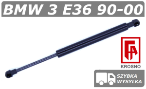 BMW 3 E36 SIŁOWNIK KLAPY BAGAŻNIKA KABRIOLET - KROSNO