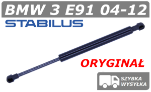 BMW 3 E91 SIŁOWNIK MASKI POKRYWY SILNIKA TOURING / KOMBI - STABILUS