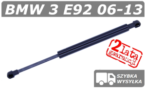 BMW 3 E92 SIŁOWNIK MASKI POKRYWY SILNIKA COUPE - POLCAR