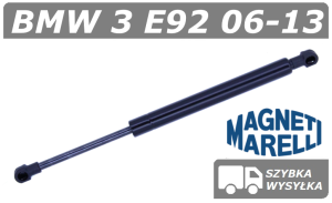 BMW 3 E92 SIŁOWNIK MASKI POKRYWY SILNIKA COUPE - MAGNETI MARELLI