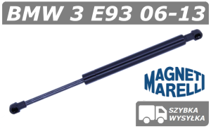 BMW 3 E93 SIŁOWNIK MASKI POKRYWY SILNIKA KABRIOLET - MAGNETI MARELLI