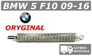 BMW 5 F10 09-16 SPRĘŻYNA PRAWA SIŁOWNIK KLAPY BAGAŻNIKA - ORYGINAŁ 51247204367