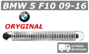 BMW 5 F10 09-16 SPRĘŻYNA LEWA SIŁOWNIK KLAPY BAGAŻNIKA - ORYGINAŁ 51247204366
