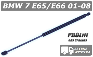 BMW 7 E65 / E66 SIŁOWNIK MASKI POKRYWY SILNIKA - PROLIFT