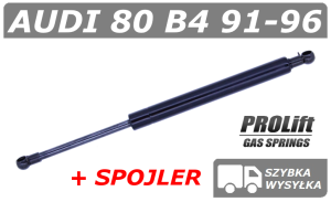 AUDI 80 B4 + SPOJLER SIŁOWNIK KLAPY BAGAŻNIKA SEDAN - PROLIFT