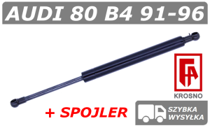 AUDI 80 B4 + SPOJLER SIŁOWNIK KLAPY BAGAŻNIKA SEDAN - KROSNO