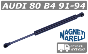 AUDI 80 B4 + SPOJLER SIŁOWNIK KLAPY BAGAŻNIKA SEDAN - MAGNETI MARELLI