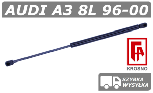 AUDI A3 8L 96-99, SIŁOWNIK KLAPY BAGAŻNIKA HATCHBACK - KROSNO