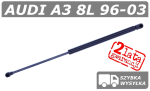 AUDI A3 8L 96-03, SIŁOWNIK MASKI, POKRYWY SILNIKA - POLCAR