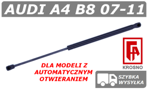 AUDI A4 B8 SIŁOWNIK KLAPY BAGAŻNIKA Z AUTOMATYCZNYM OTWIERANIEM AVANT / KOMBI - KROSNO