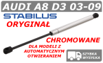 AUDI A8 D3, SIŁOWNIK KLAPY BAGAŻNIKA SEDAN Z AUTOMATYCZNYM OTWIERANIEM - STABILUS