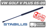 VW GOLF V PLUS SIŁOWNIK KLAPY BAGAŻNIKA HATCHBACK - STABILUS