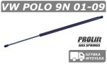 VW POLO IV 9N / 9N3 SIŁOWNIK MASKI POKRYWY SILNIKA - PROLIFT