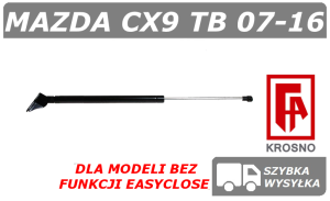 MAZDA CX9 TB SIŁOWNIK KLAPY BAGAŻNIKA - KROSNO